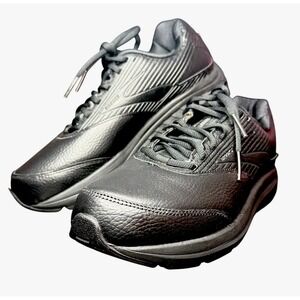 Brooks Addiction Walker 2 Shoes Womens 11.5 Wide Black Slip Resistant Work EUC